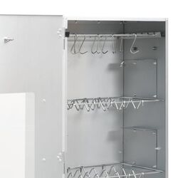 Afumatoare VidaXL 3200762 (Inox) Thumb