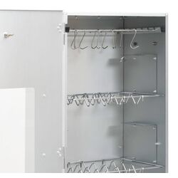 Afumatoare VidaXL 3200770 (Inox) Thumb