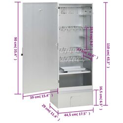 Коптильня VidaXL 3200772 (Inox) Thumb