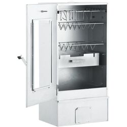 Afumatoare VidaXL 46528 (Silver) Thumb