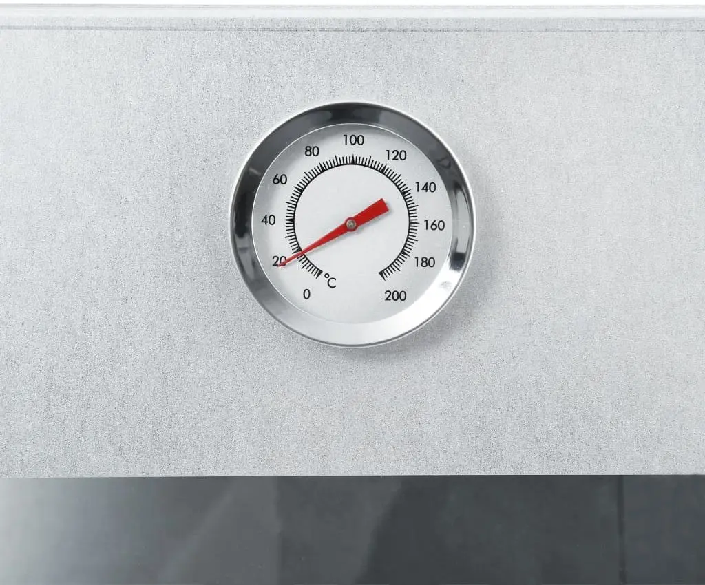 Afumatoare VidaXL 46528 (Silver)