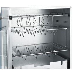 Afumatoare VidaXL 46528 (Silver) Thumb