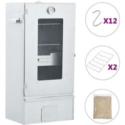 Afumatoare VidaXL 46528 (Silver) Thumb