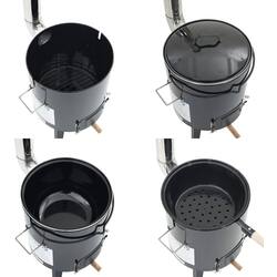 Soba pentru ceaun VidaXL 4005749 (Black) Thumb