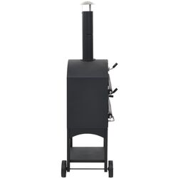 Печь для пиццы VidaXL 44279 (Black/Silver) Thumb