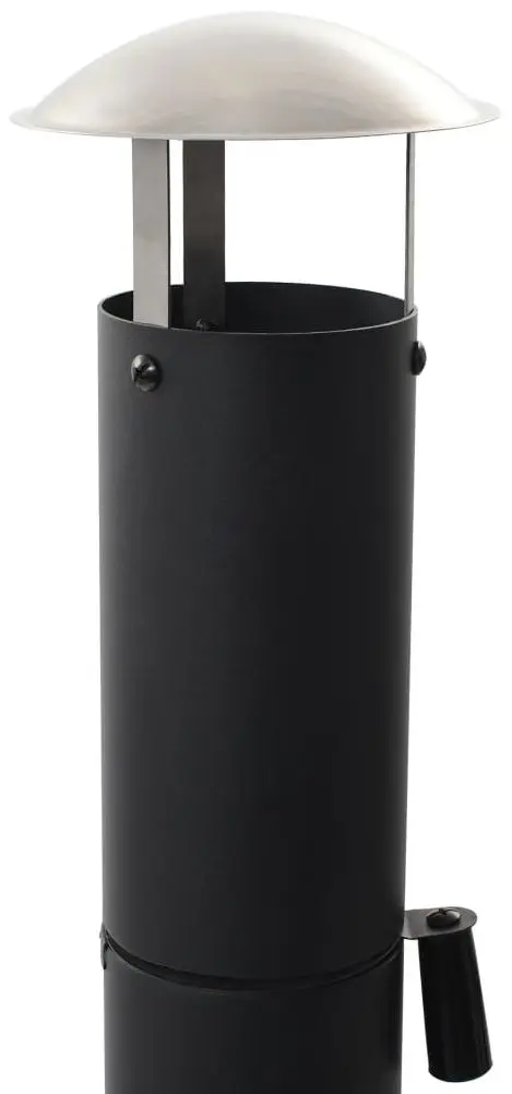 Печь для пиццы VidaXL 44279 (Black/Silver)