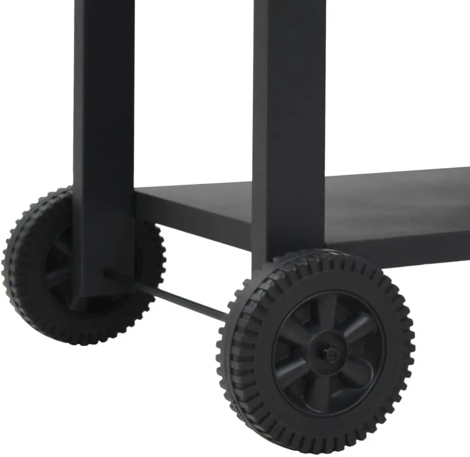 Печь для пиццы VidaXL 44279 (Black/Silver)