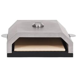 Cuptor pentru pizza vidaXL 47395 (Inox/Black) Thumb