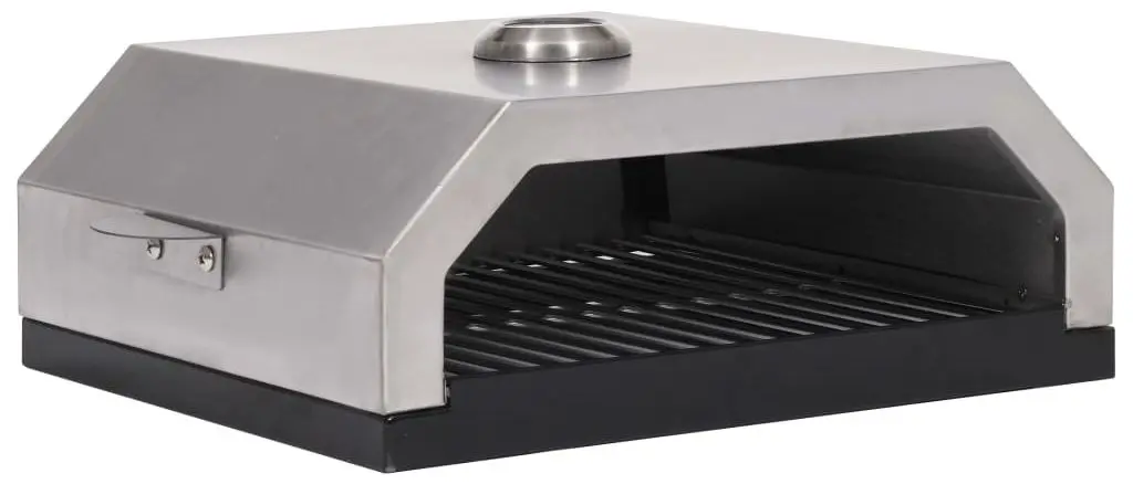 Cuptor pentru pizza vidaXL 47395 (Inox/Black) - 3