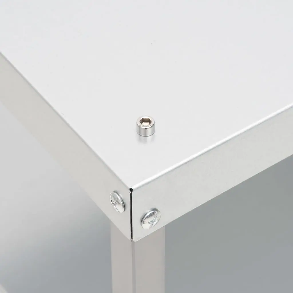 Masa pentru cuptor afumatoare VidaXL 364747 (Inox)