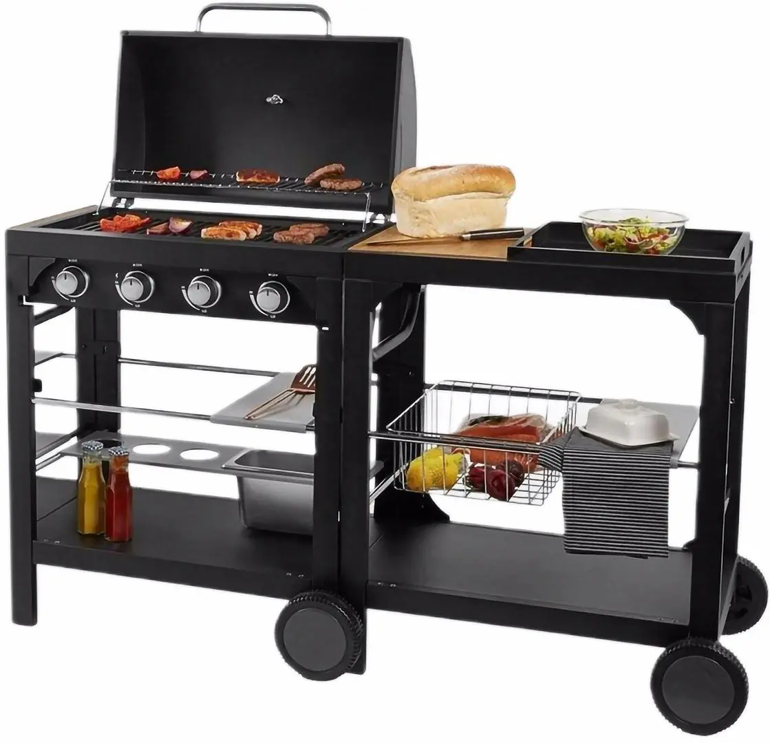 Газовый гриль VonHaus 2502041 (Black)