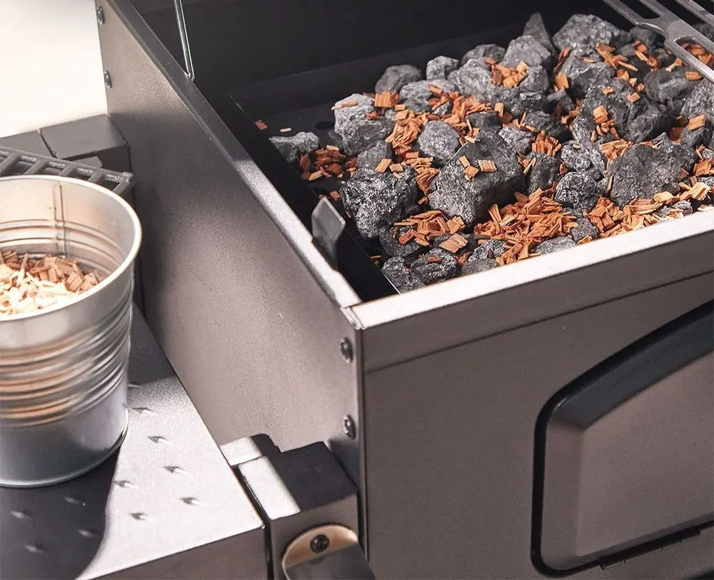 Гриль-коптильня VonHaus 2500250 (Black)