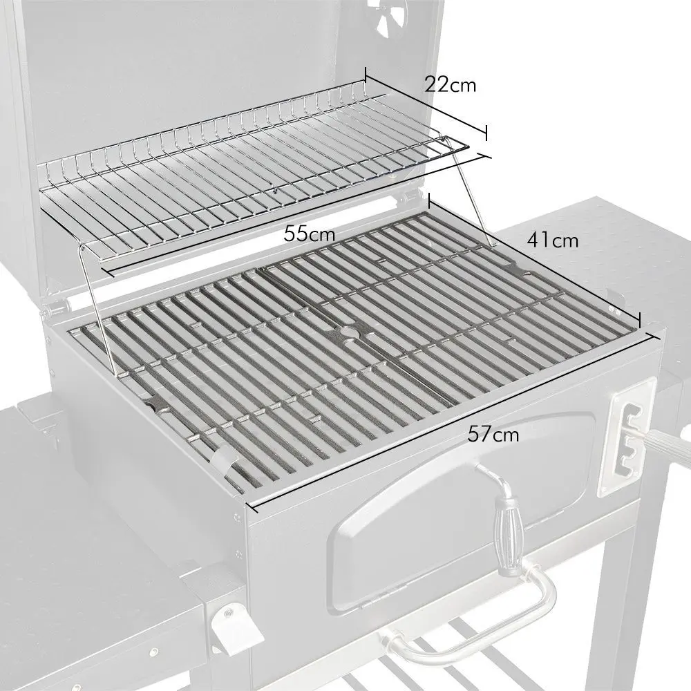 Гриль-коптильня VonHaus 2500250 (Black)