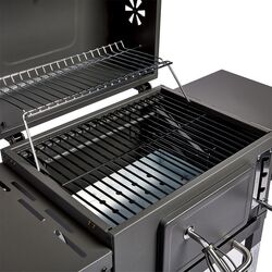 Gratar cu afumatoare VonHaus 2500869 (Black) Thumb