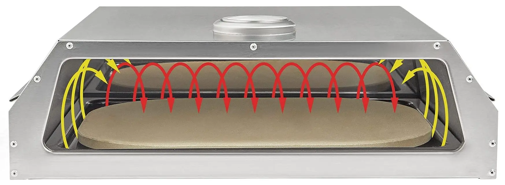 Cuptor pentru pizza VonHaus 2500547 (Inox)