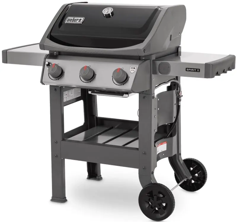 Gratar pe gaz Weber Spirit II E-310 GBS (Inox/Black) - 2