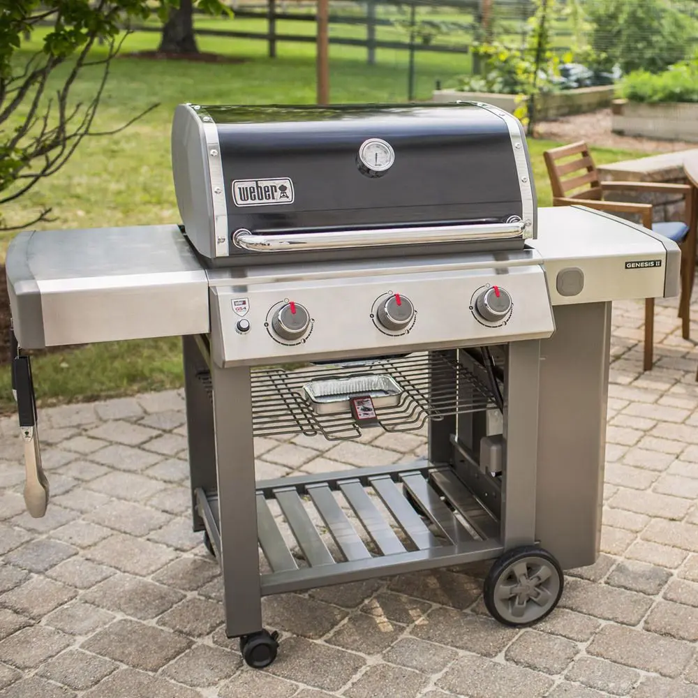 Gratar pe gaz Weber Spirit II E-310 GBS (Inox/Black) - 5