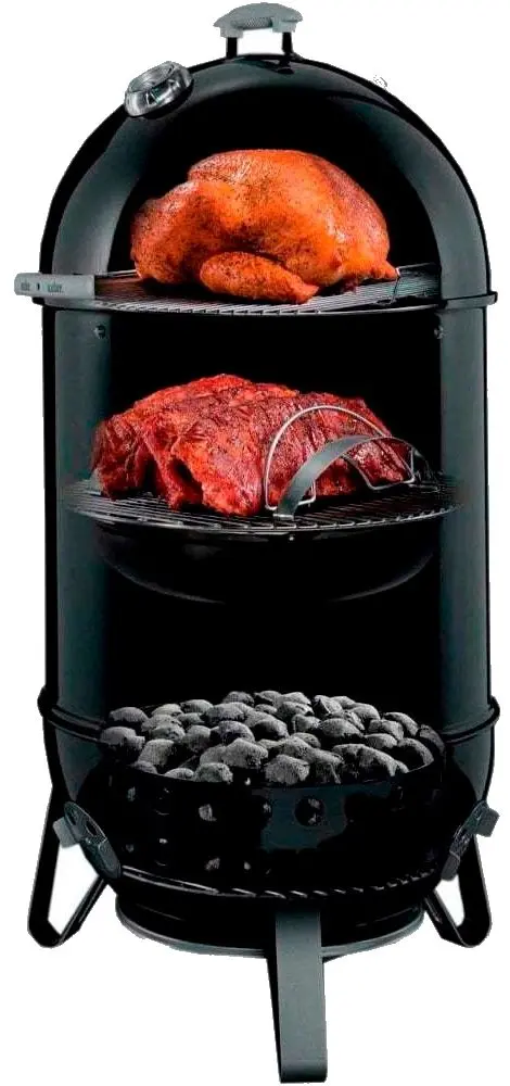 Afumatoare Weber Smokey Mountain Cooker 721004 (Black) - 2