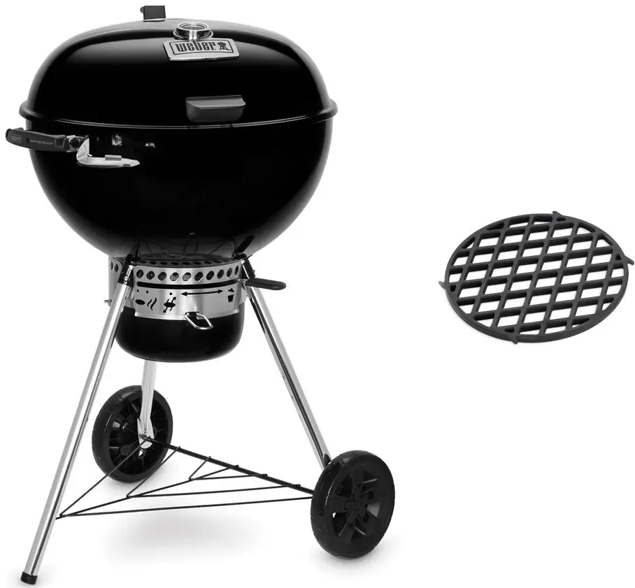 Gratar cu carbuni Weber Master-Touch GBS Premium E-5775 3in1 (Black) - 4