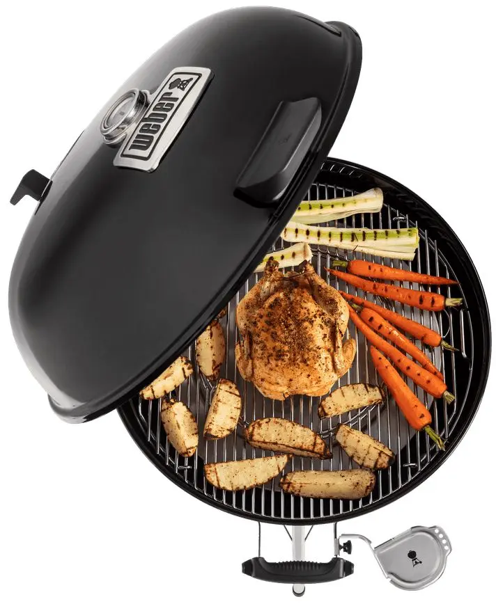 Gratar cu carbuni Weber Master-Touch GBS Premium E-5775 3in1 (Black) - 5