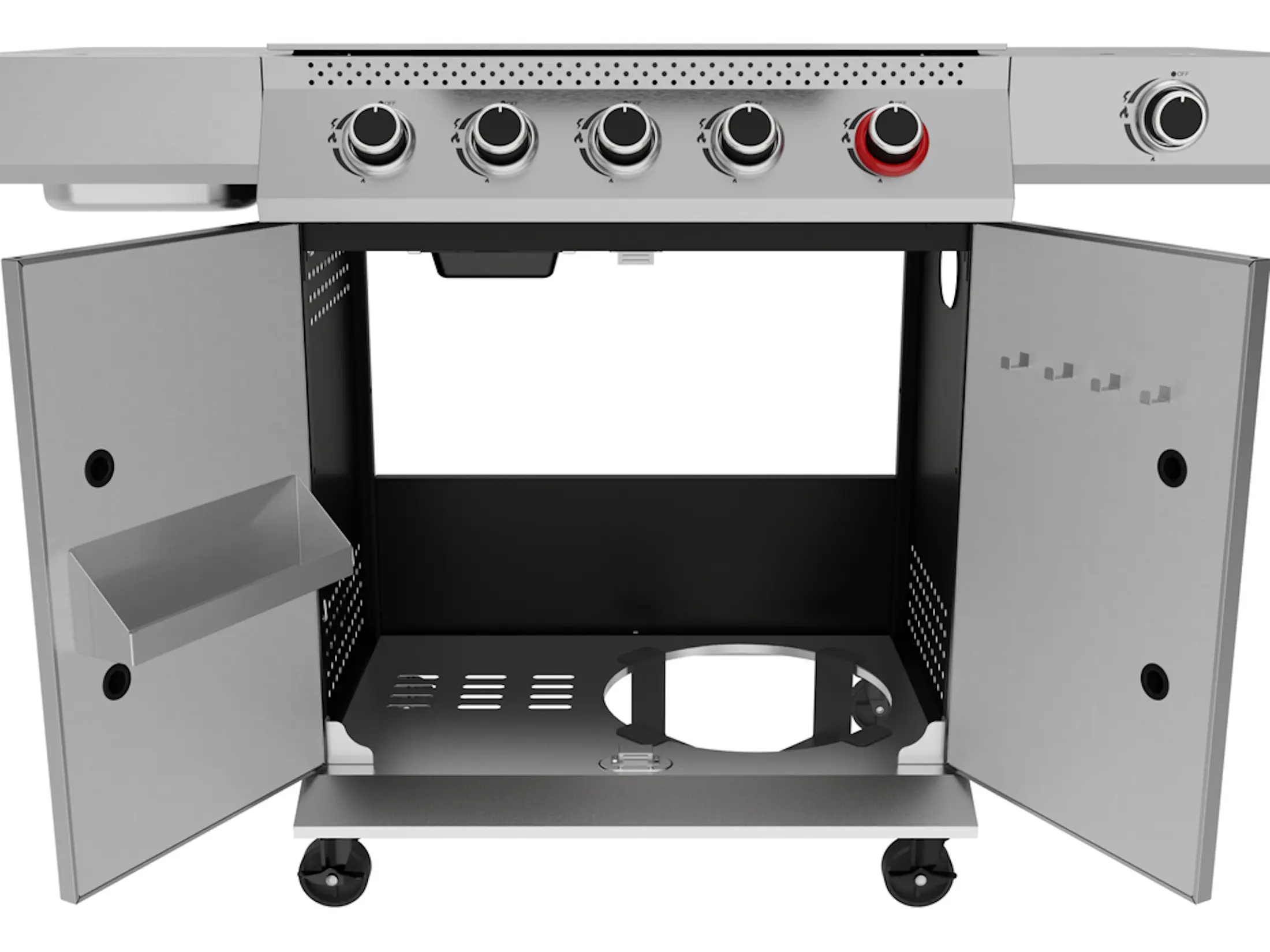 Grill pe gaz Yato YG-20032 (Inox) - 4