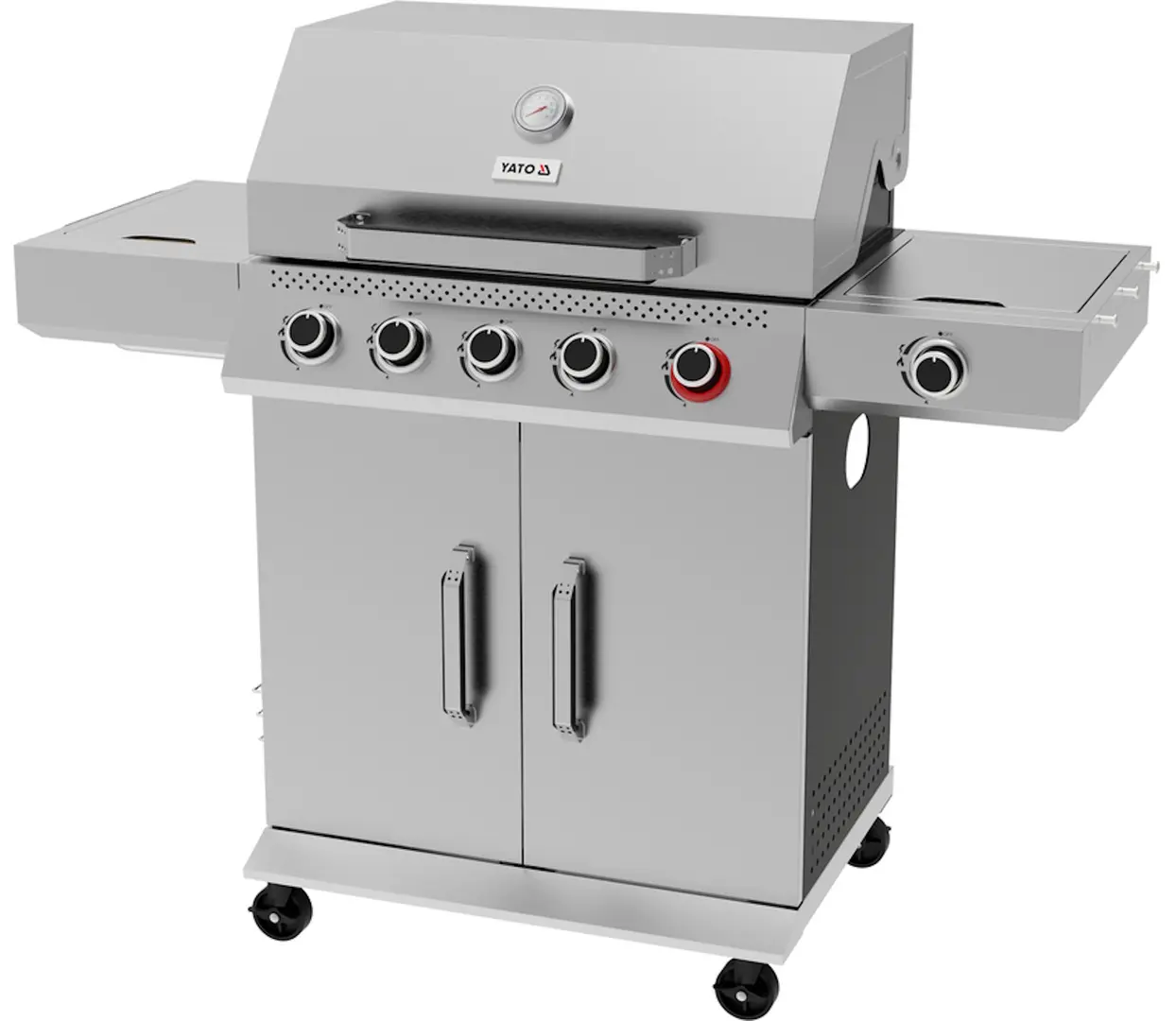 Grill pe gaz Yato YG-20032 (Inox)