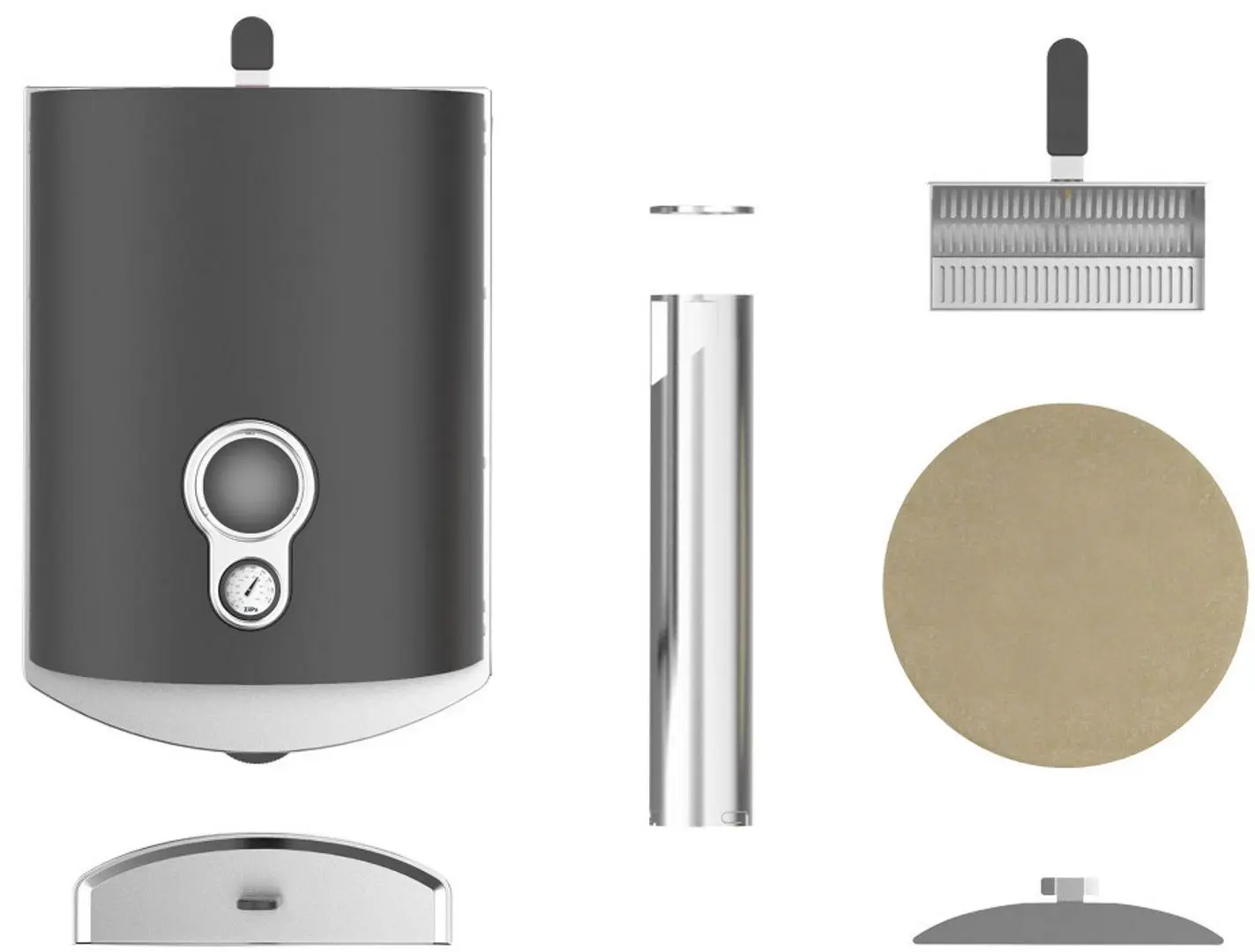 Cuptor pentru pizza Ziipa Piana (Ardoise) - 8