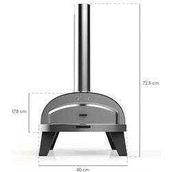 Cuptor pentru pizza Ziipa Piana (Ardoise) Thumb