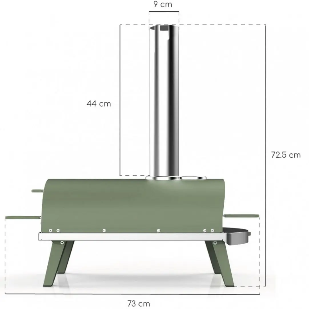 Печь для пиццы Ziipa Piana (Eucalyptus) - 11