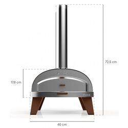 Cuptor pentru pizza Ziipa Piana (Terracotta) Thumb
