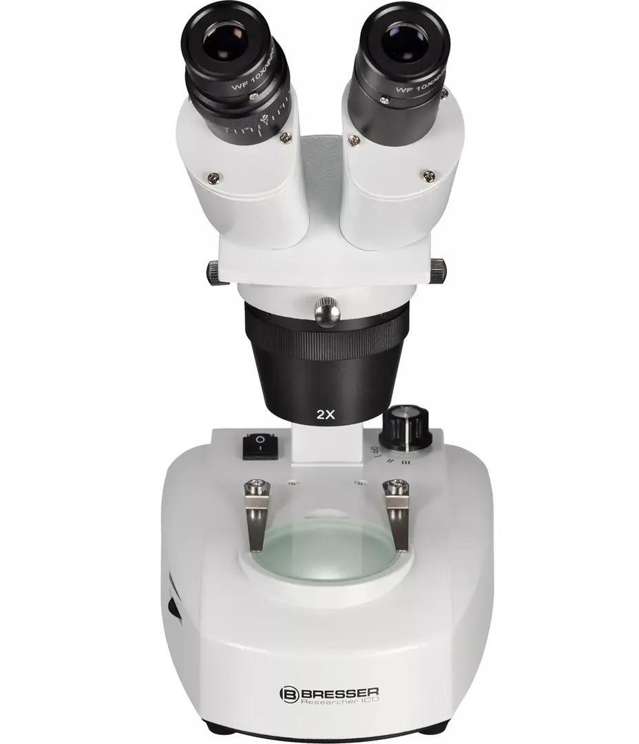 Microscop Bresser ICD LED 20x-80x Stereo (White/Black)