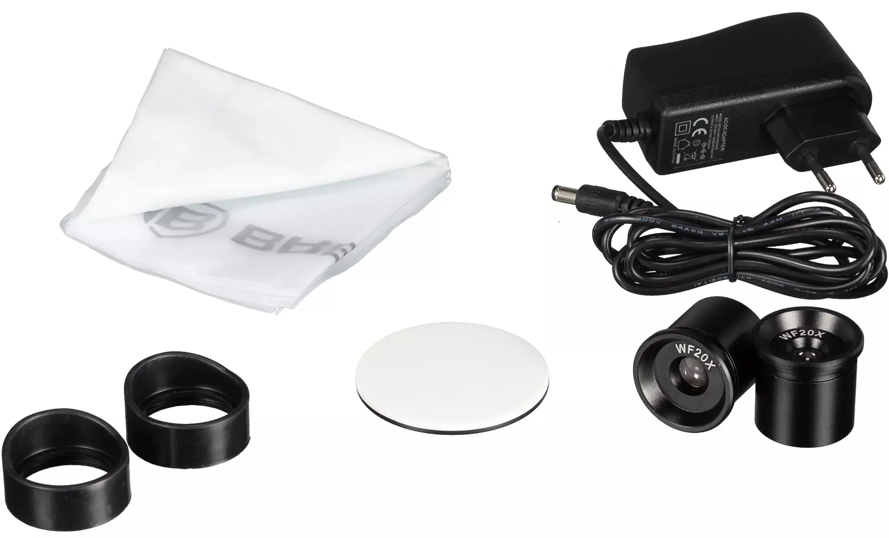 Microscop Bresser ICD LED 20x-80x Stereo (White/Black)