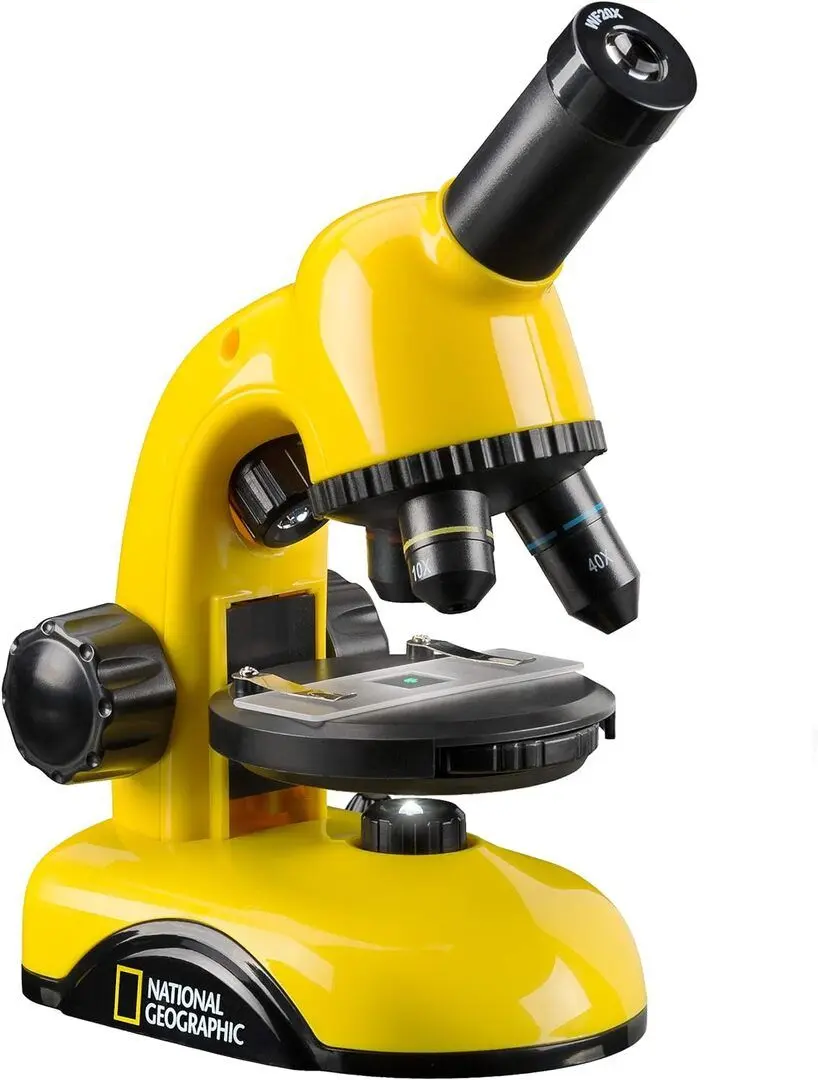 Microscop Bresser National Geographic 40x-800x (Yellow/Black)