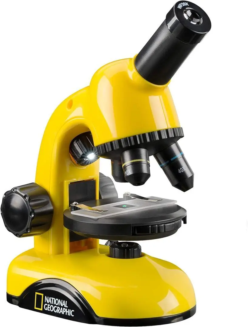 Microscop Bresser National Geographic 40x-800x (Yellow/Black)