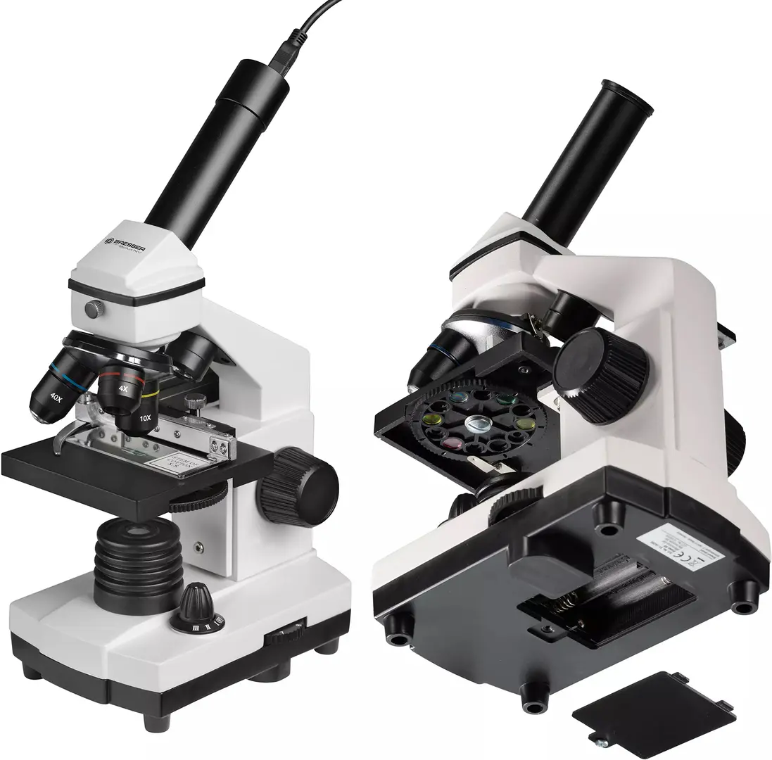 Microscop Bresser NV Biolux 20x-1280x (White/Black)