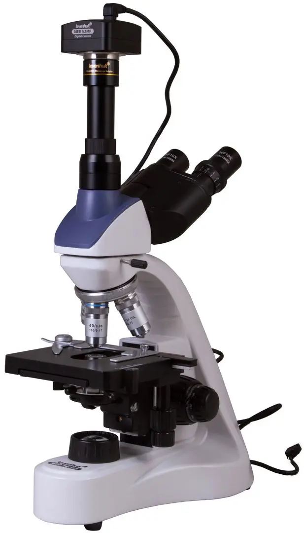 Microscop Levenhuk MED D10T (White) - 2