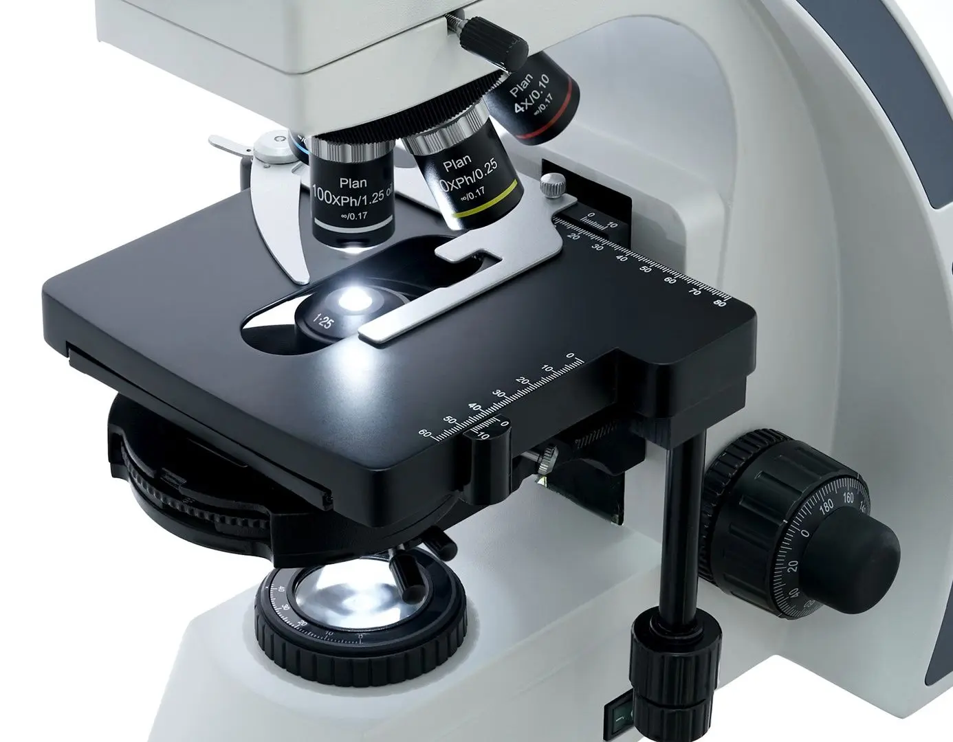 Microscop Levenhuk MED D45T (White/Grey)