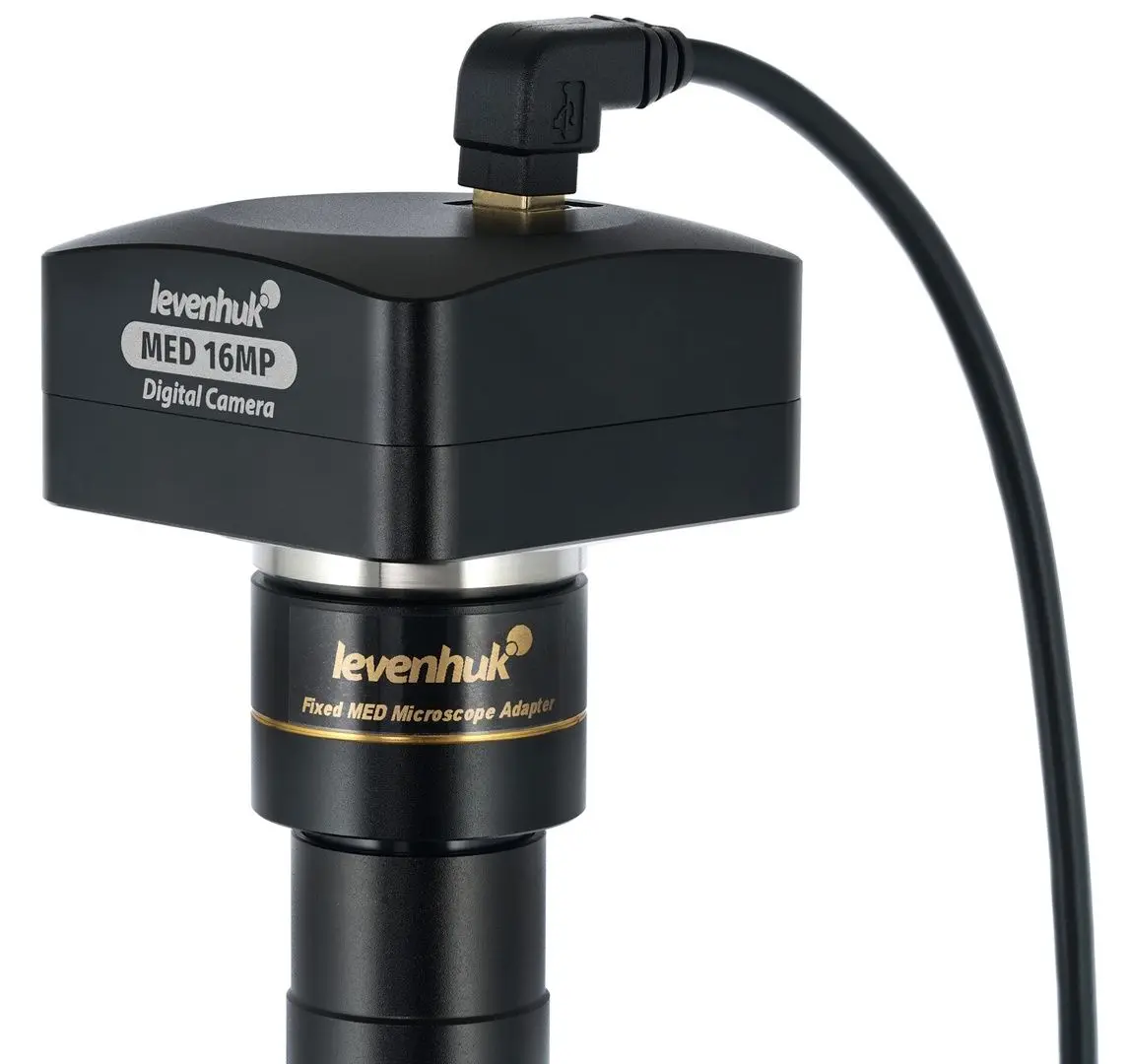 Microscop Levenhuk MED D45T (White/Grey)