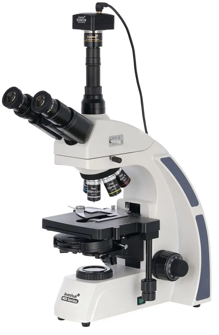 Microscop Levenhuk MED D45T (White/Grey)