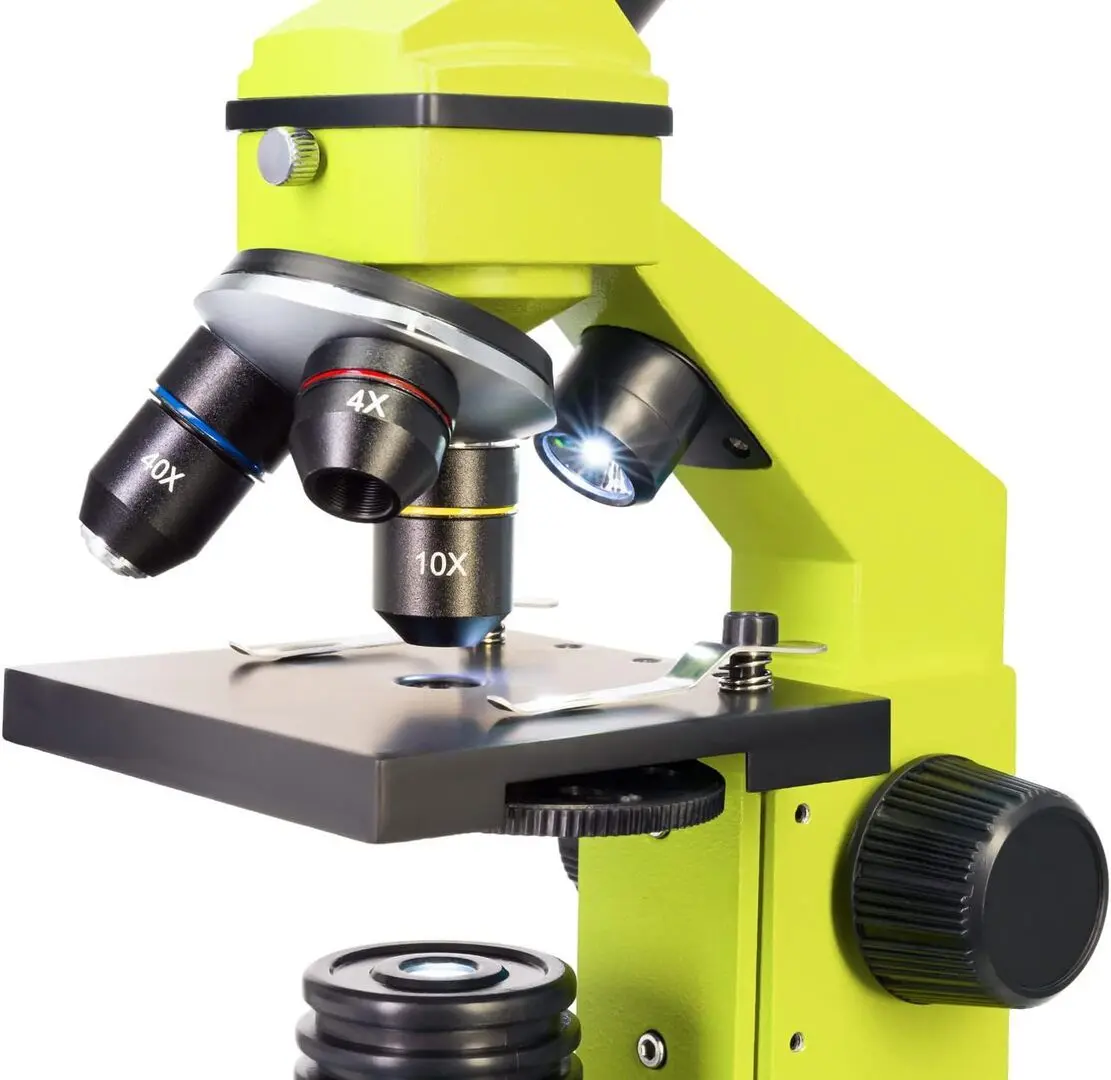 Микроскоп Levenhuk Rainbow 2L Plus (Lime)