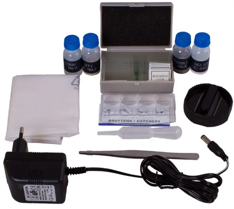 Микроскоп Levenhuk Rainbow 50L Plus (Azure)