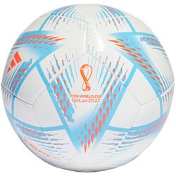 Minge de fotbal Adidas AL Rihla Club H57786 R.4 (White/Blue)