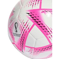 Minge de fotbal Adidas AL Rihla Club H57787 R.4 (White/Pink) Thumb