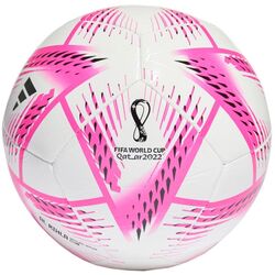 Minge de fotbal Adidas AL Rihla Club H57787 R.4 (White/Pink)