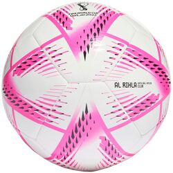 Minge de fotbal Adidas AL Rihla Club H57787 R.5 (White/Pink) Thumb
