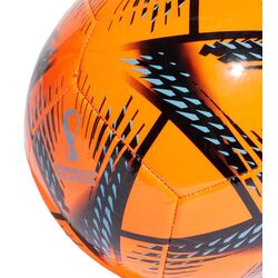 Minge de fotbal Adidas AL Rihla Club H57803 R.4 (Orange/Black) Thumb