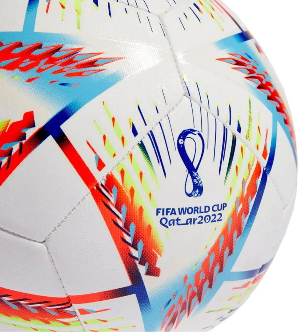 Мяч футбольный Adidas AL Rihla Training 57798 R.5 (White/Red/Blue) - 4