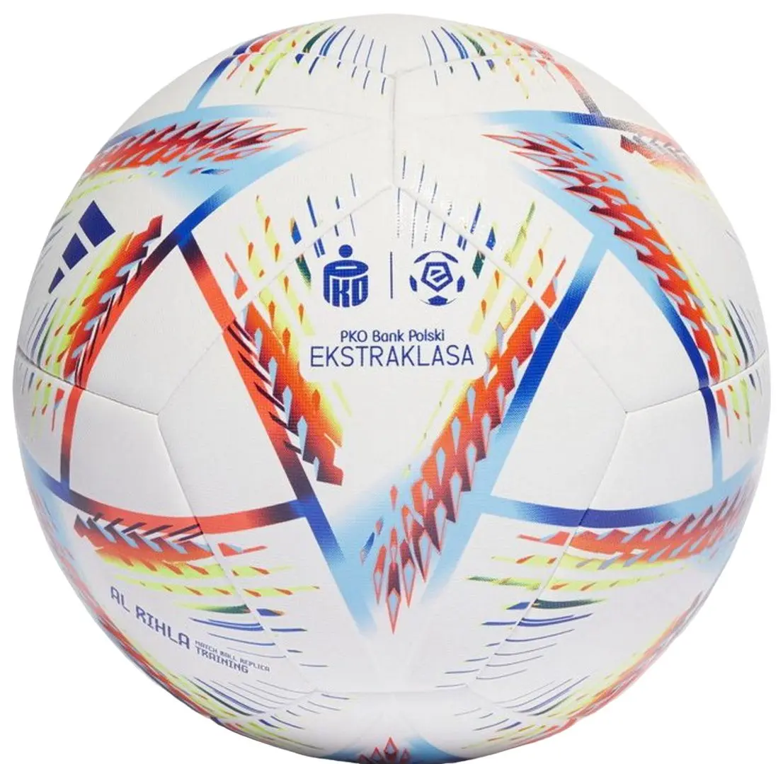 Minge de fotbal Adidas Al Rihla Training Ekstraklasa HT3384 N.5 (White)