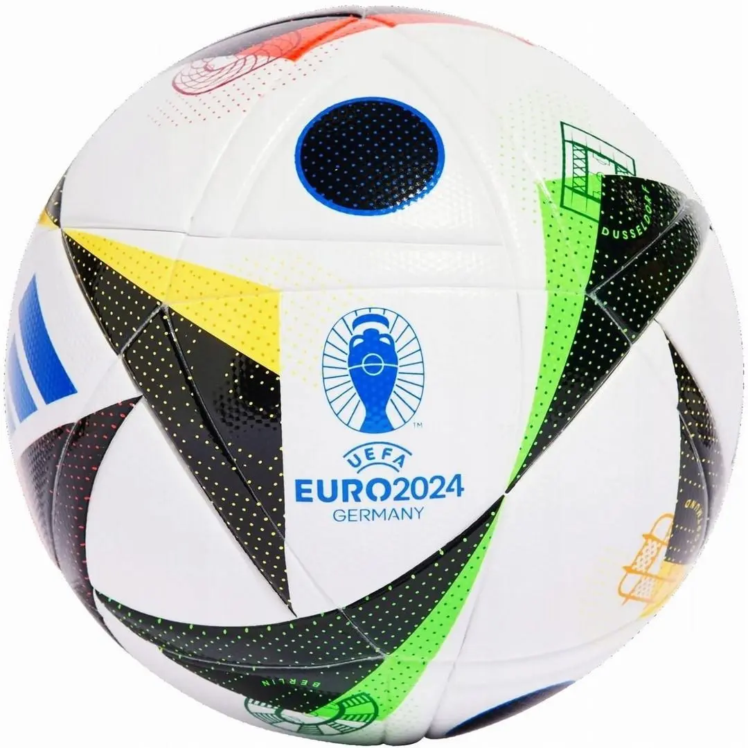 Minge de fotbal Adidas Euro 2024 IN9369 (White/Black)