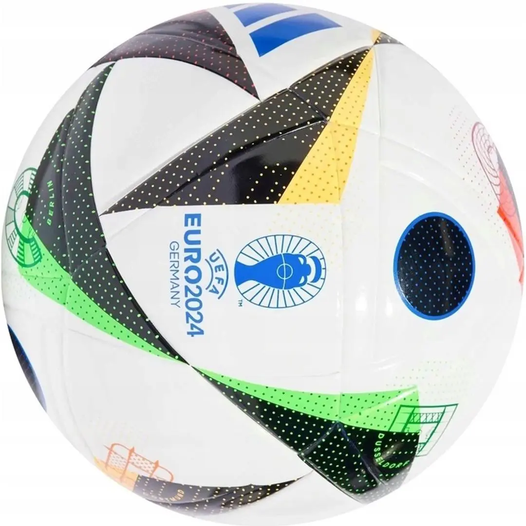 Minge de fotbal Adidas Euro 2024 IN9370 (White/Black) - 3